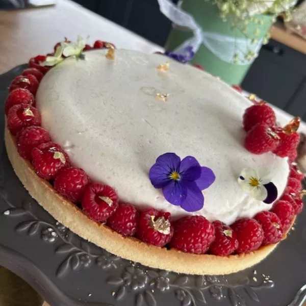 Tarte Entremet Framboises Et Nougat Guy Demarle