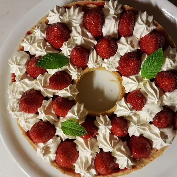 Tarte Aux Fraises Fa On Cyril Lignac Nathencuisine Guy Demarle