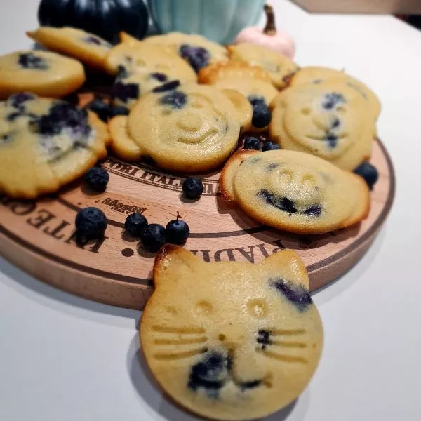 Animaux Facon Muffins Moelleux Blueberry Guy Demarle