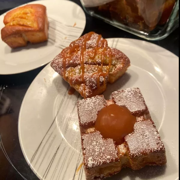 Moelleux Aux Pommes Aux Noisettes Et Caramel Beurre Sal Guy Demarle