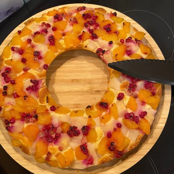 Tarte Aux Amandes Poires Abricots Et Groseilles Guy Demarle