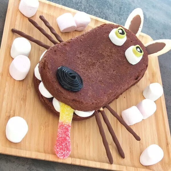 Le gâteau au chocolat des animaux, recette pour enfants en vidéo
