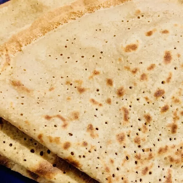 Crêpes à la farine d'orge mondé ( recette IG Bas) - Grignot-Nat