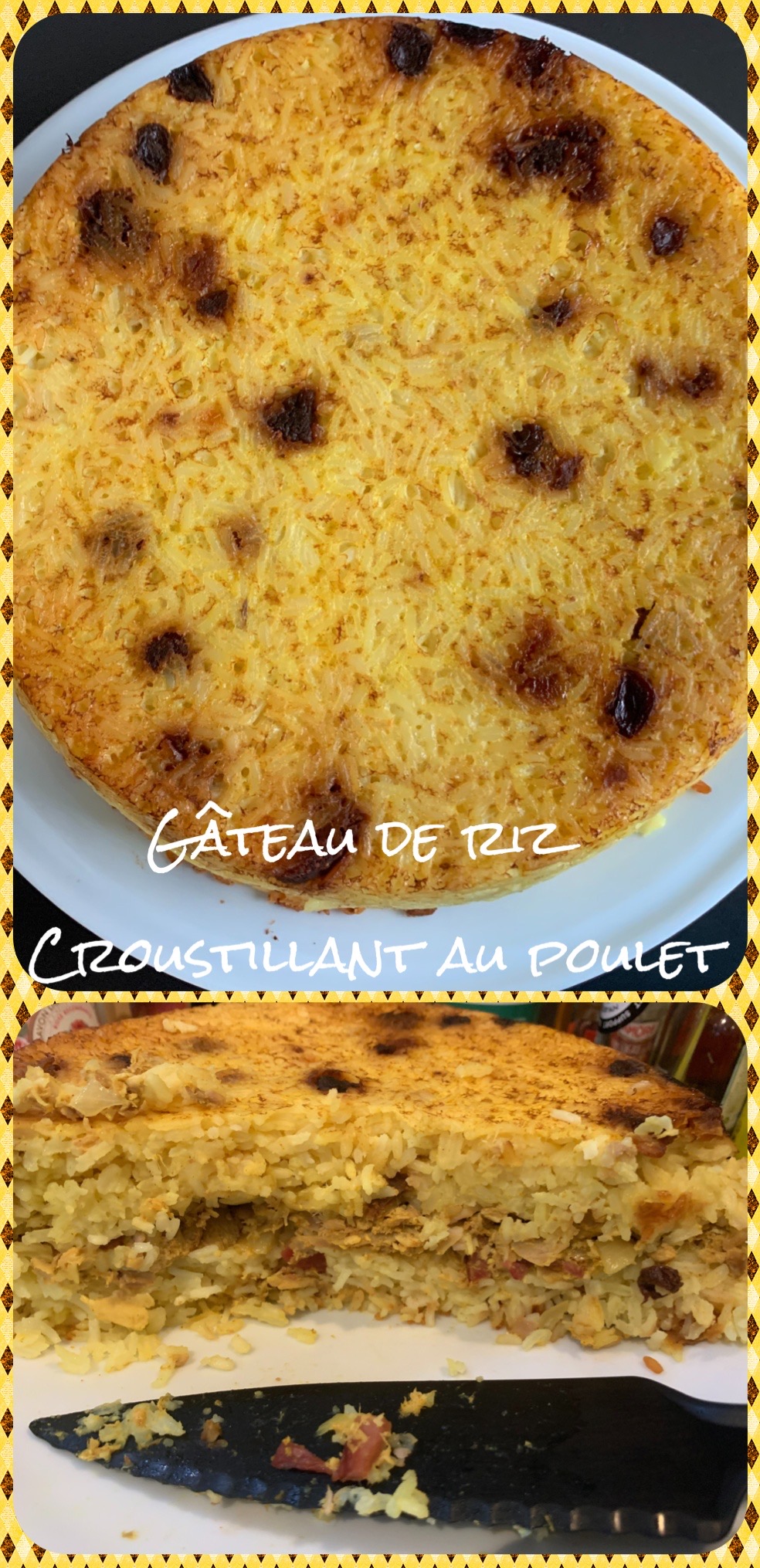 Gateau Croustillant De Riz Au Poulet Guy Demarle