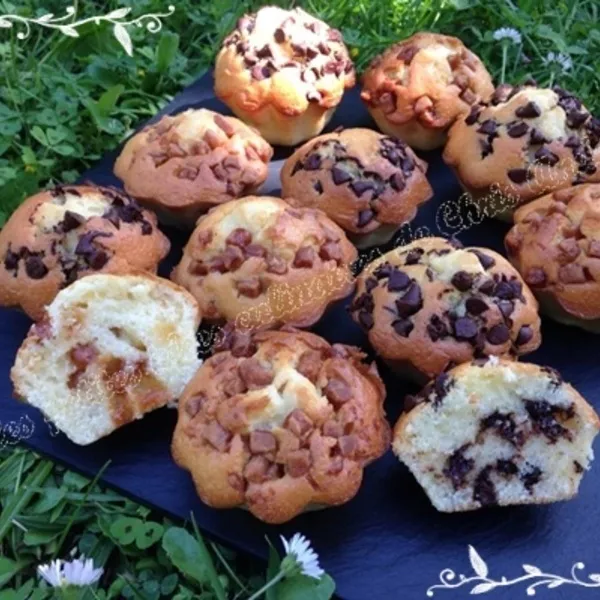 Muffins Aux P Pites De Caramel Ou P Pites De Chocolat Guy Demarle