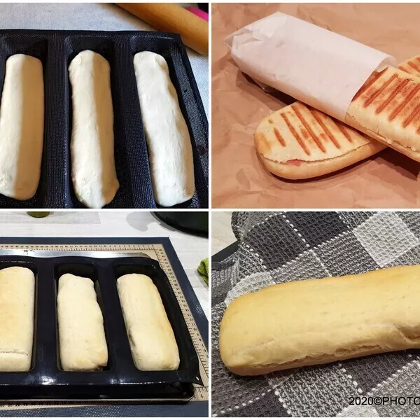 Pains pour paninis maison (4) - Recette i-Cook'in