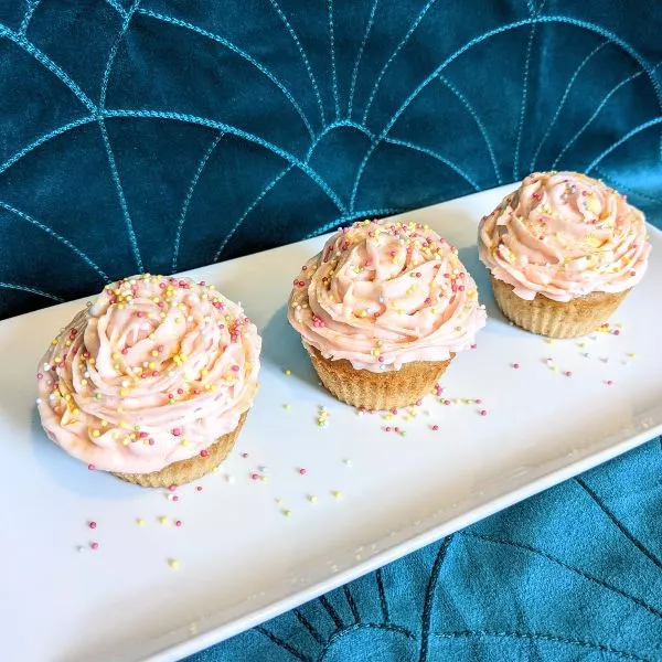 Moules à cupcake Rose Poudré