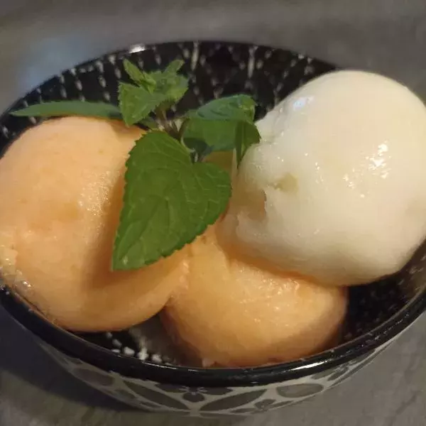 Sorbet melon