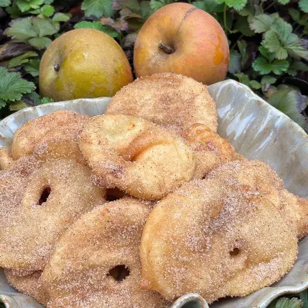 Les beignets aux pommes