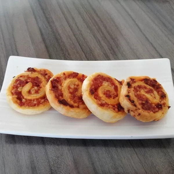 Feuilletés au chorizo