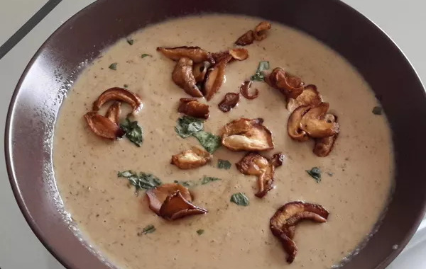 veloute de cepes frais