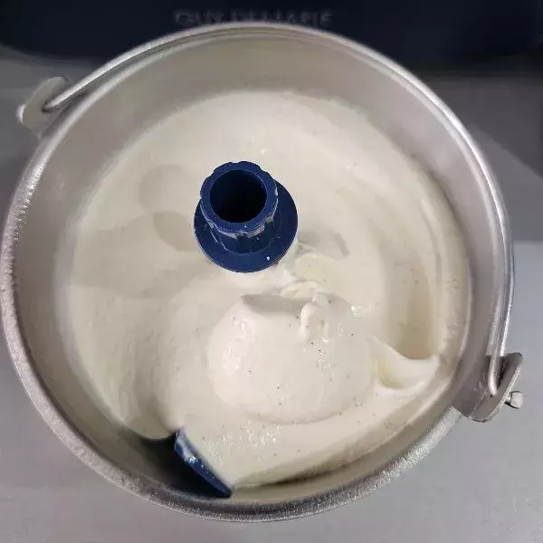Crème glacée à la vanille 
