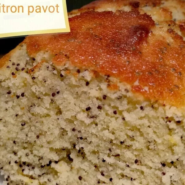 Cake citron pavot dingo - Nos Recettes de Famille
