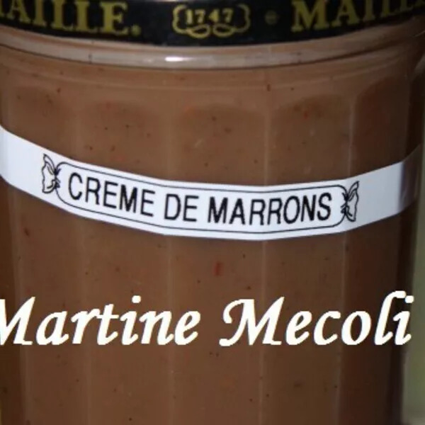 Crème de marrons maison express - Recette i-Cook'in