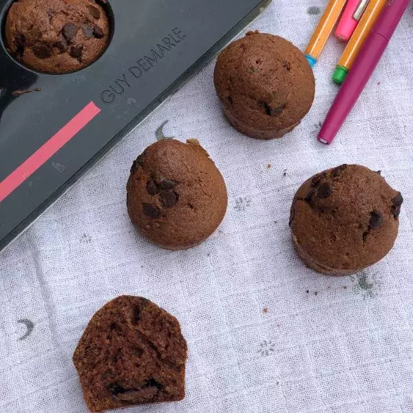 Mini muffins chocolat 