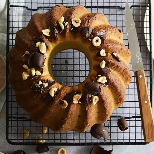 Brioche chocolat noisette