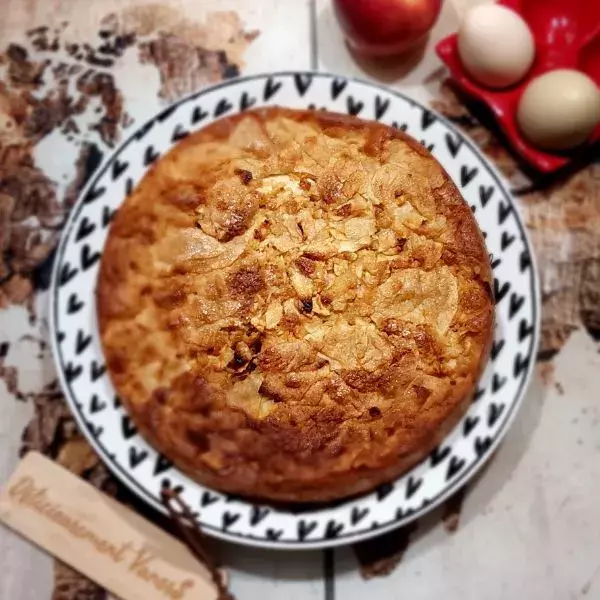 GÂTEAU POMME ET CANNELLE 