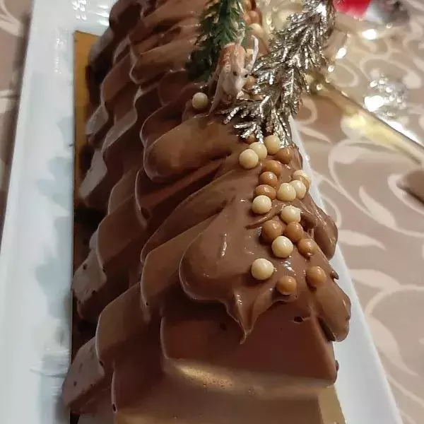 Embouts bûches Noël chocolat Roi des forêts - Panier des Chefs