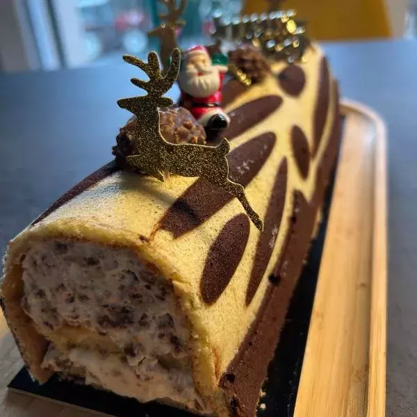 Bûche aux Ferrero