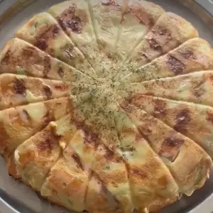 Quiche sans pâte Poireau Truite fumée