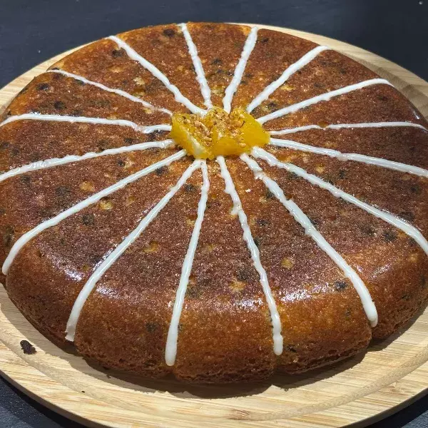 Le gâteau de famille à l'orange et chocolat 