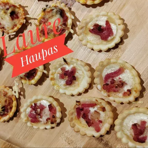 Mini tartes flambées