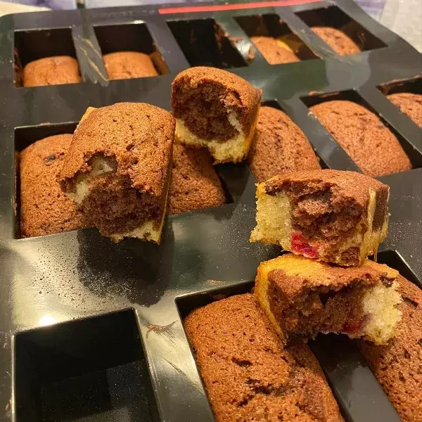 Minis barquettes pâte à tartiner ou confiture - Recette Cake Factory