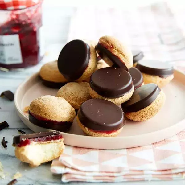 Biscuits framboise façon Pim's