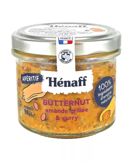 Tartinable butternut, amande grillée & curry 90g