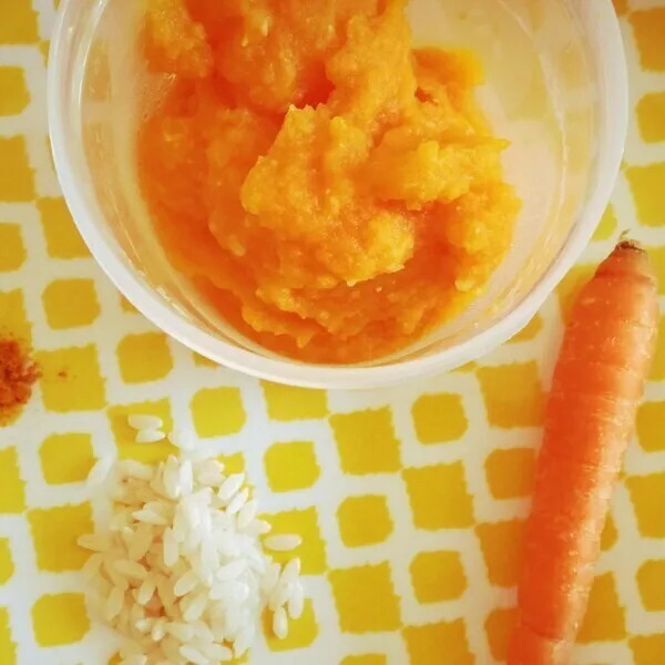 lot 3 Petit pot bébé dès 6 mois, carotte potimarron riz BABYBIO 2x200 gr