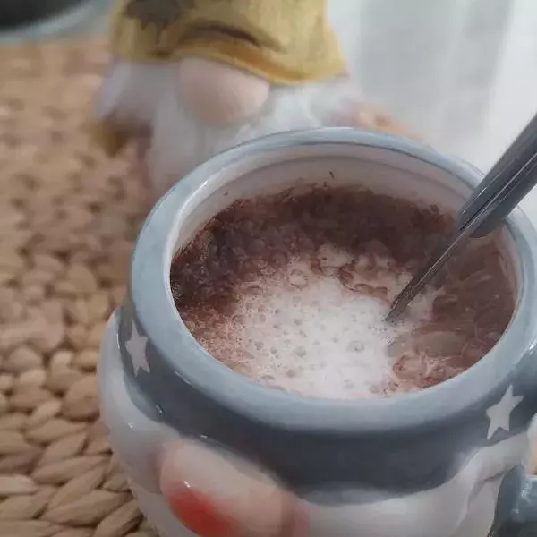 Chocolat chaud crémeux