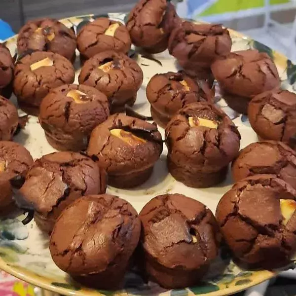 mini muffins deux chocolats