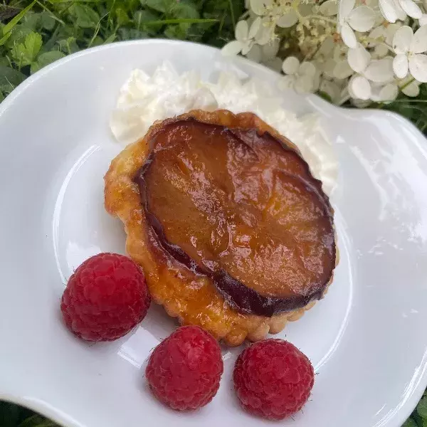 Tartelettes tatin de pêche