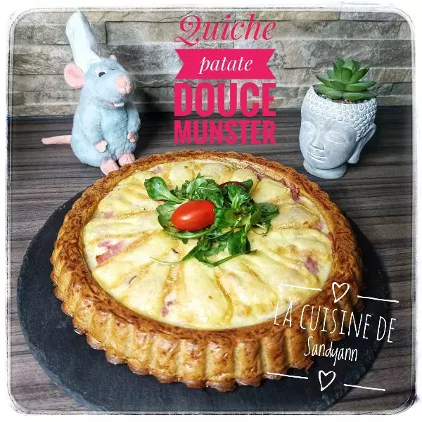 Quiche patate douce munster