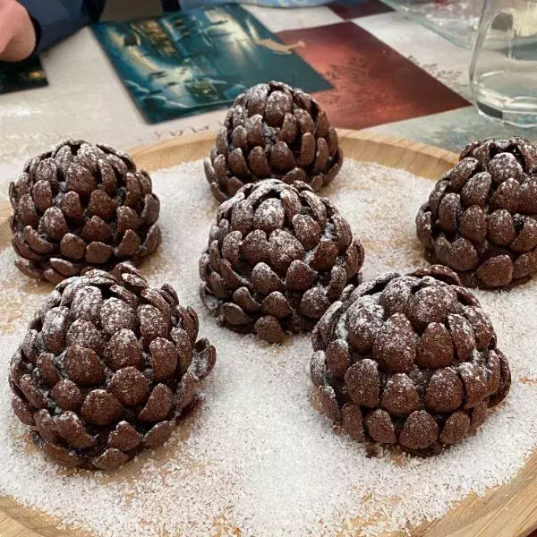 Pommes de pin au chocolat 