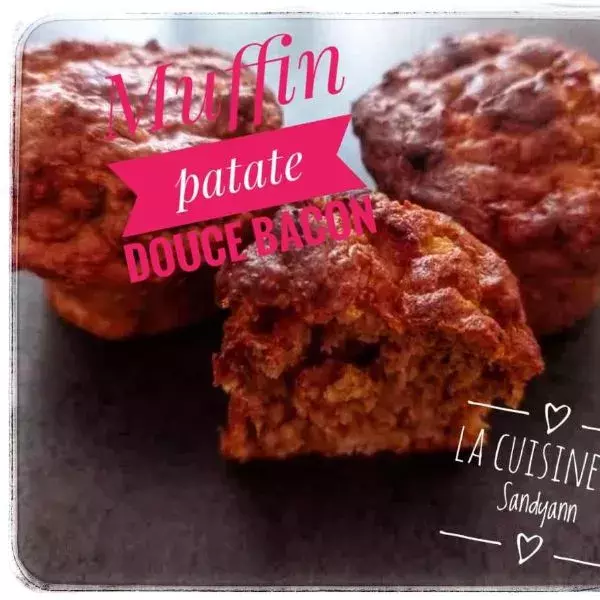 Muffins patate douce et bacon healthy