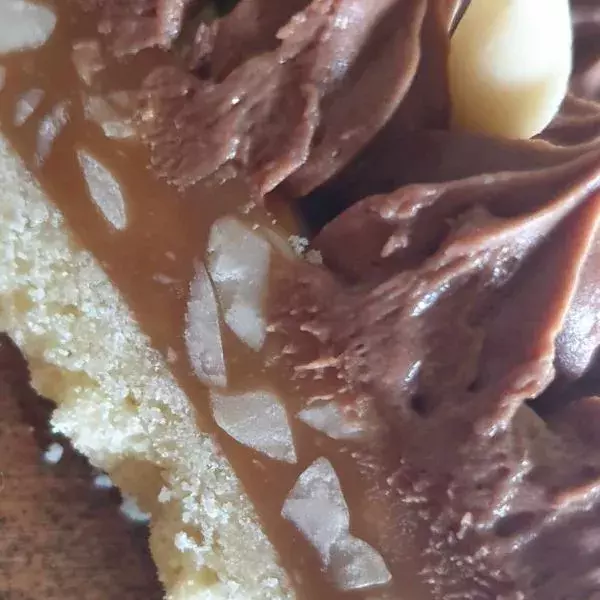 Tarte renversée façon snickers