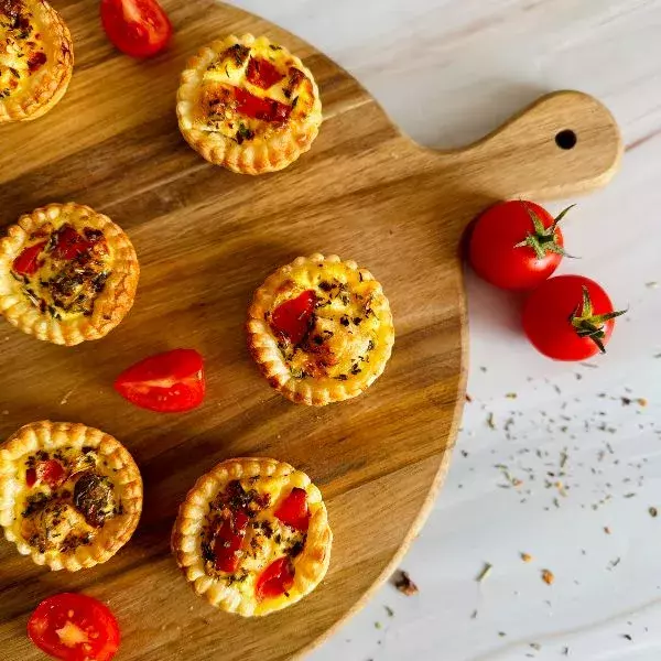 tartelettes chèvre tomate