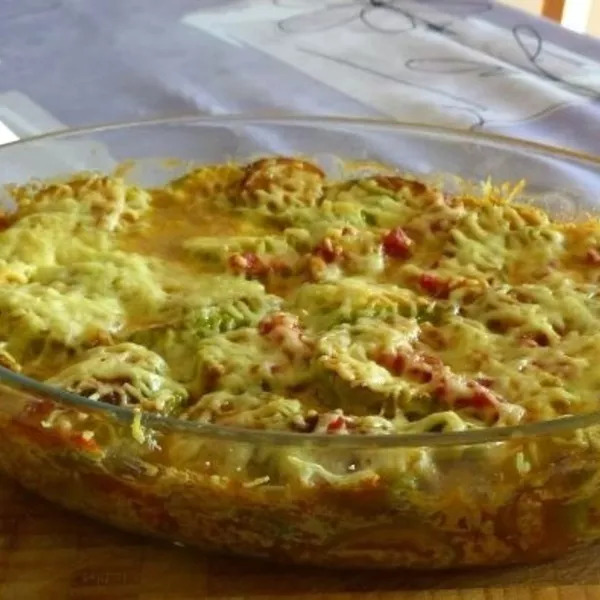 Gratin de courgettes 