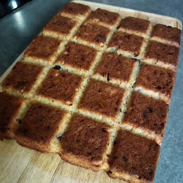 Gâteau banane-chocolat