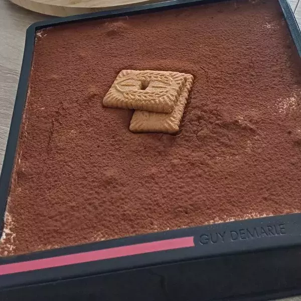 Tiramisu Spéculoos et pommes