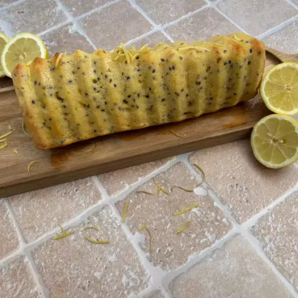 Cake citron/pavot 