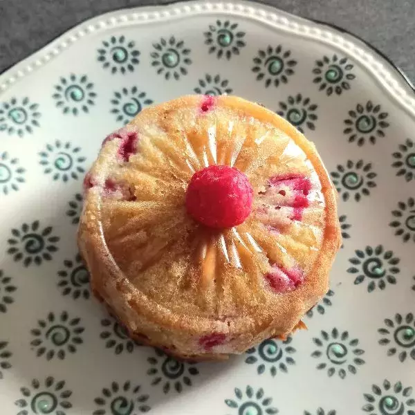 Muffins/céramiques framboises chocolat blanc SANS I-COOK'IN 