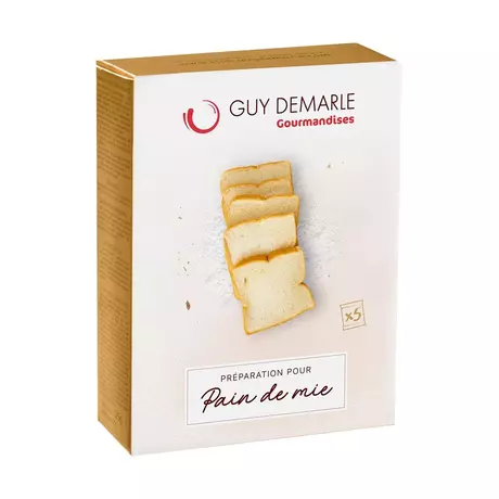 Préparation pour pain de mie, 5 sachets de 25g