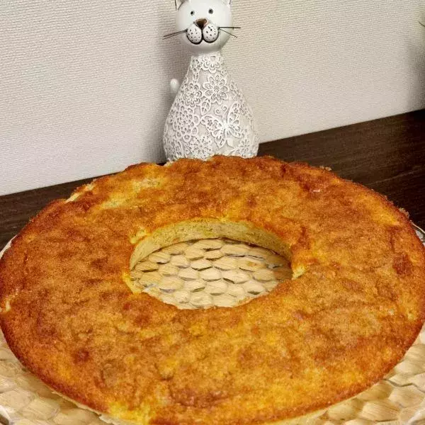 Gâteau à la rhubarbe