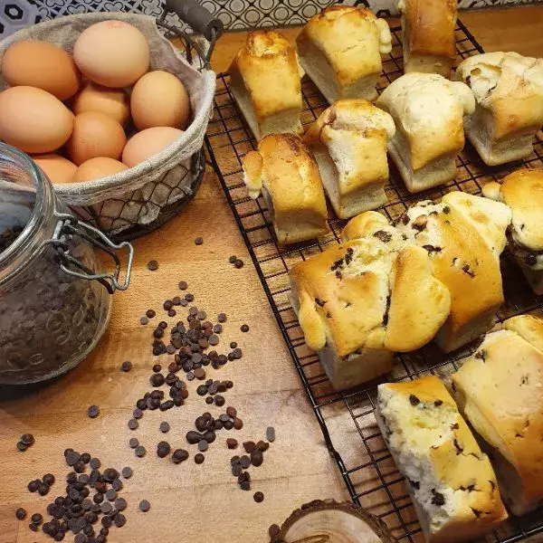 Plum'cake aux pépites de chocolat