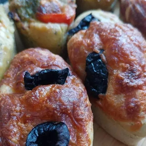 Mes barquettes façon pizza